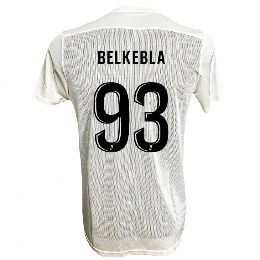 Danxen Pánské Haris Belkebla #93 Černá Bílá Daleko Hráčské Dresy 2025/26 Dres