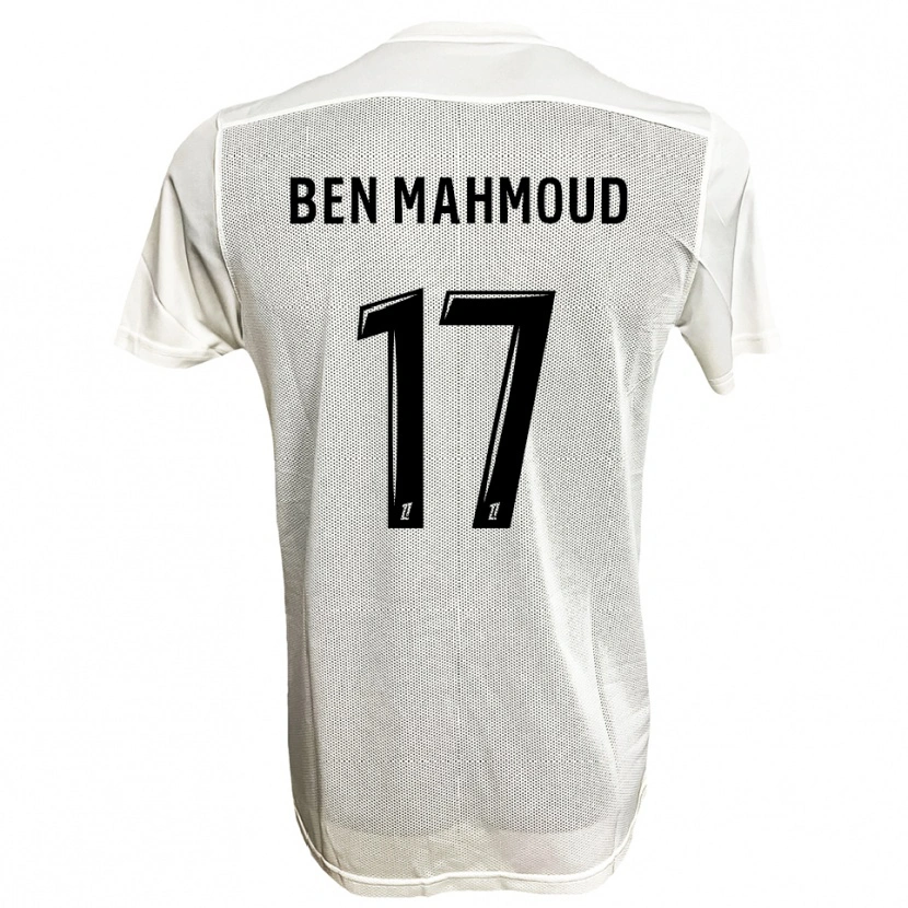 Danxen Pánské Yessine Ben Mahmoud #17 Černá Bílá Daleko Hráčské Dresy 2025/26 Dres