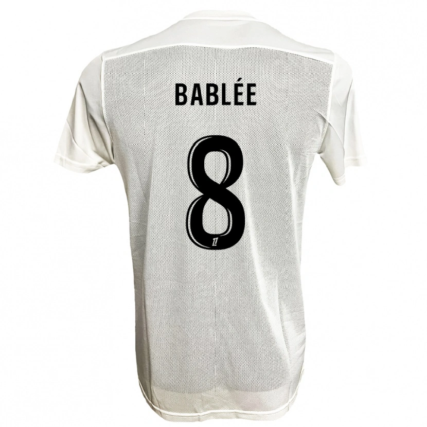 Danxen Pánské Alix Bablée #8 Černá Bílá Daleko Hráčské Dresy 2025/26 Dres