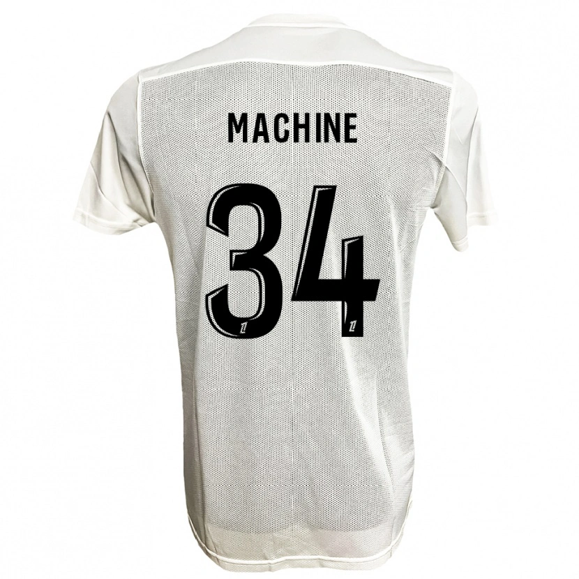 Danxen Pánské Lanroy Machine #34 Černá Bílá Daleko Hráčské Dresy 2025/26 Dres