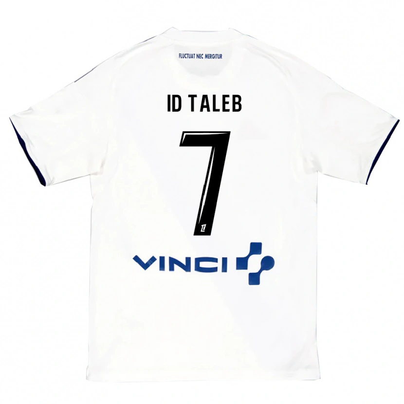 Danxen Pánské Samy Id Taleb #7 Bílá Modrá Daleko Hráčské Dresy 2025/26 Dres