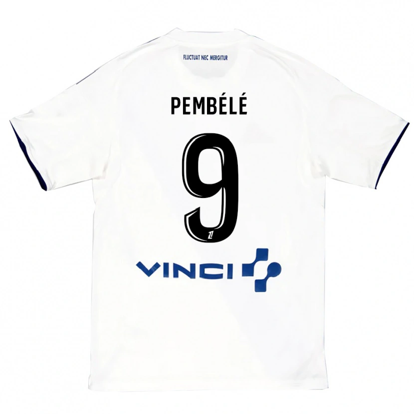 Danxen Pánské Andy Pembélé #9 Bílá Modrá Daleko Hráčské Dresy 2025/26 Dres