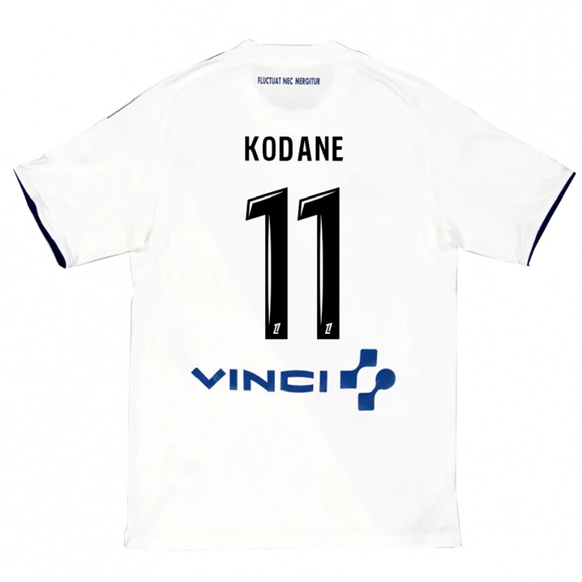 Danxen Pánské Lionel Kodane #11 Bílá Modrá Daleko Hráčské Dresy 2025/26 Dres
