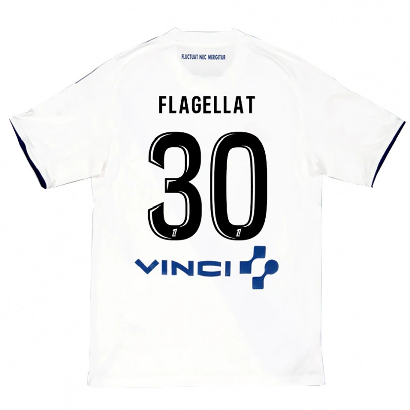 Danxen Pánské Alizée Flagellat #30 Bílá Modrá Daleko Hráčské Dresy 2025/26 Dres