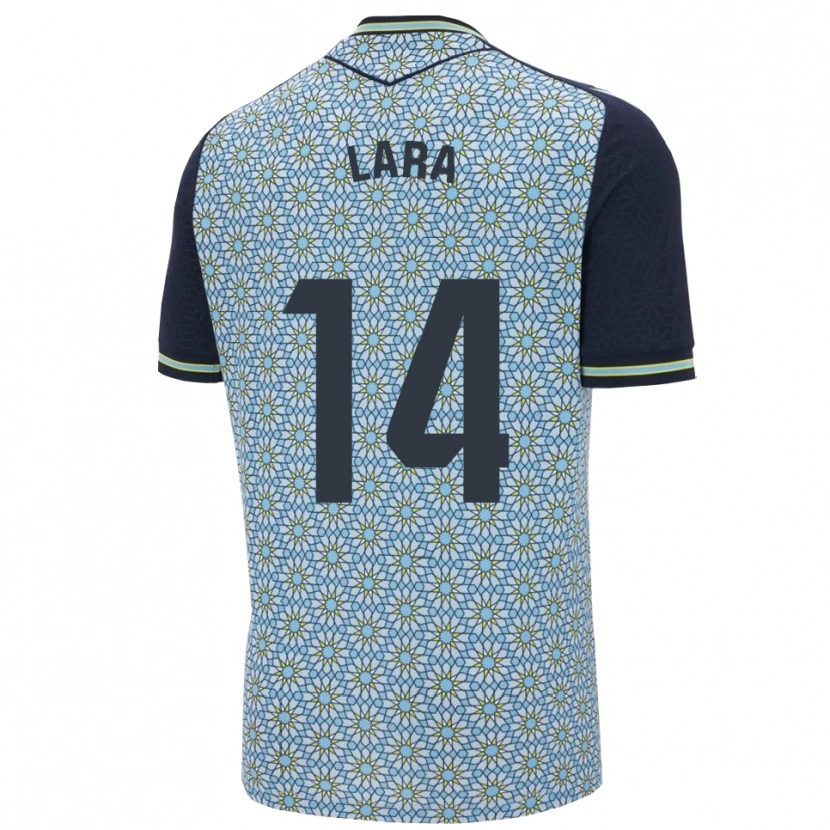 Danxen Pánské Luis Lara #14 Modrá Tmavě Modrá Daleko Hráčské Dresy 2025/26 Dres