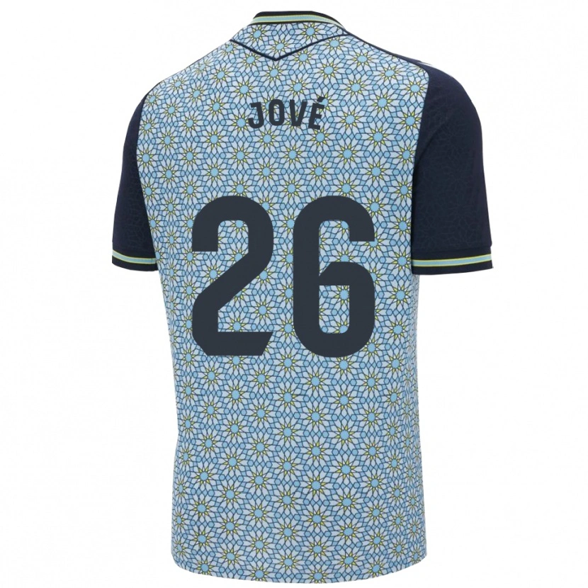 Danxen Pánské Ian Jové #26 Modrá Tmavě Modrá Daleko Hráčské Dresy 2025/26 Dres