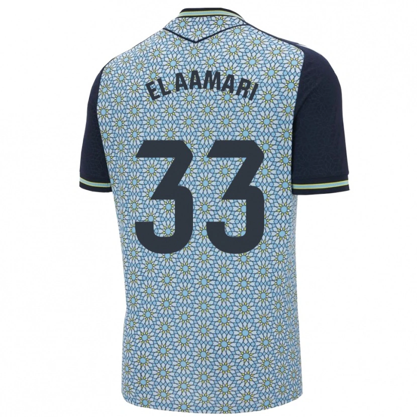 Danxen Pánské Saif El Aamari #33 Modrá Tmavě Modrá Daleko Hráčské Dresy 2025/26 Dres