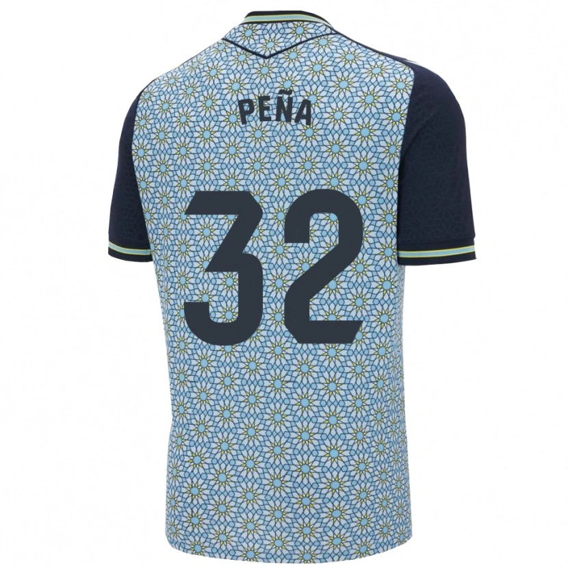 Danxen Pánské Marcos Peña #32 Modrá Tmavě Modrá Daleko Hráčské Dresy 2025/26 Dres