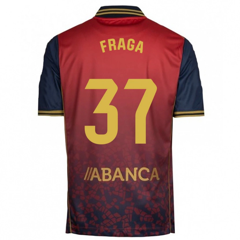 Danxen Pánské Álvaro Fraga #37 Červená Tmavě Modrá Daleko Hráčské Dresy 2025/26 Dres