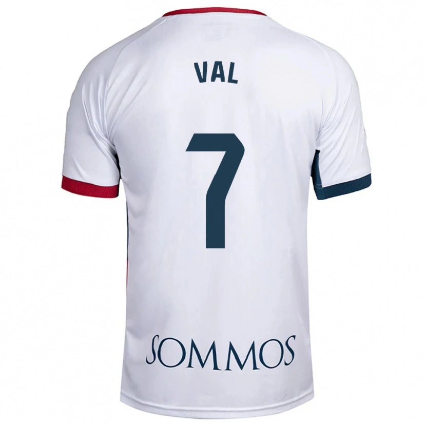 Danxen Pánské Rodri Val #7 Bílá Červená Daleko Hráčské Dresy 2025/26 Dres
