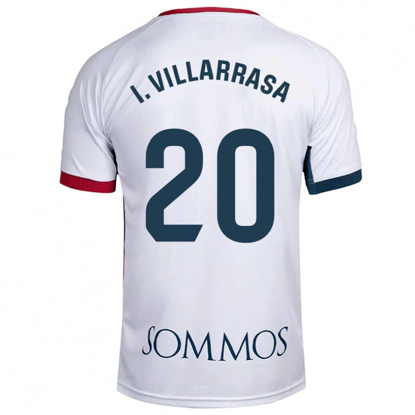 Danxen Pánské Ignasi Vilarrasa #20 Bílá Červená Daleko Hráčské Dresy 2025/26 Dres