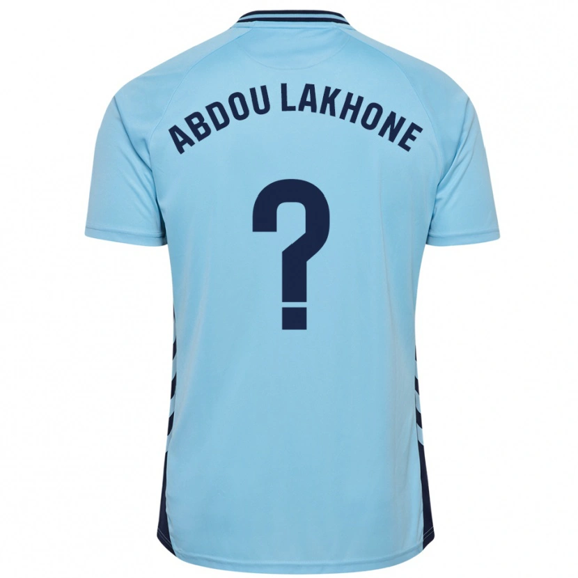Danxen Pánské Pape Abdou Lakhone #0 Nebesky Modrá Daleko Hráčské Dresy 2025/26 Dres