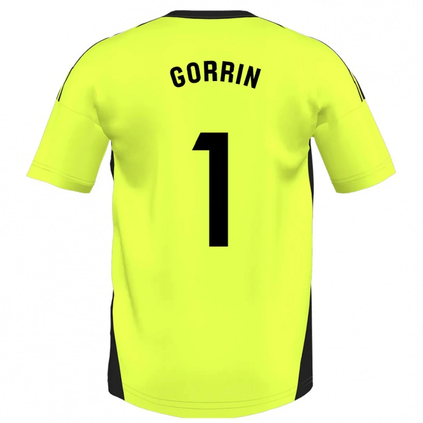 Danxen Pánské Ale Gorrin #1 Fluorescenční Žlutá Daleko Hráčské Dresy 2025/26 Dres