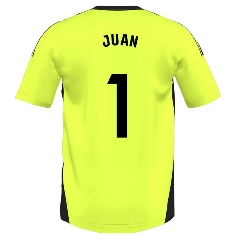 Danxen Pánské Ramón Juan #1 Fluorescenční Žlutá Daleko Hráčské Dresy 2025/26 Dres