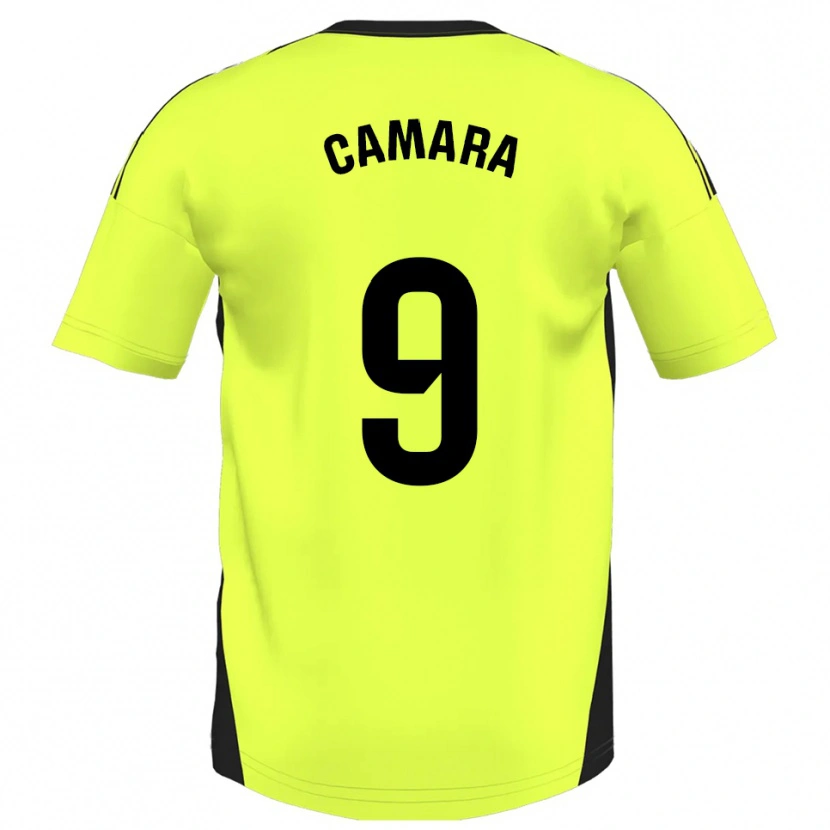 Danxen Pánské Aaron Cámara #9 Fluorescenční Žlutá Daleko Hráčské Dresy 2025/26 Dres
