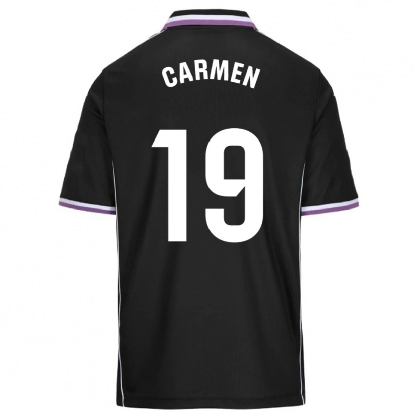 Danxen Pánské Carmen García Morquecho #19 Fialová Černá Daleko Hráčské Dresy 2025/26 Dres