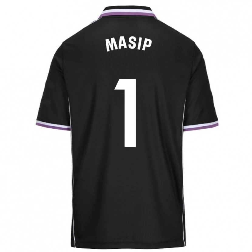 Danxen Pánské Jordi Masip #1 Fialová Černá Daleko Hráčské Dresy 2025/26 Dres