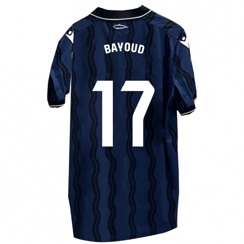 Danxen Pánské Taufek Bayoud #17 Tmavě Modrá Černá Daleko Hráčské Dresy 2025/26 Dres