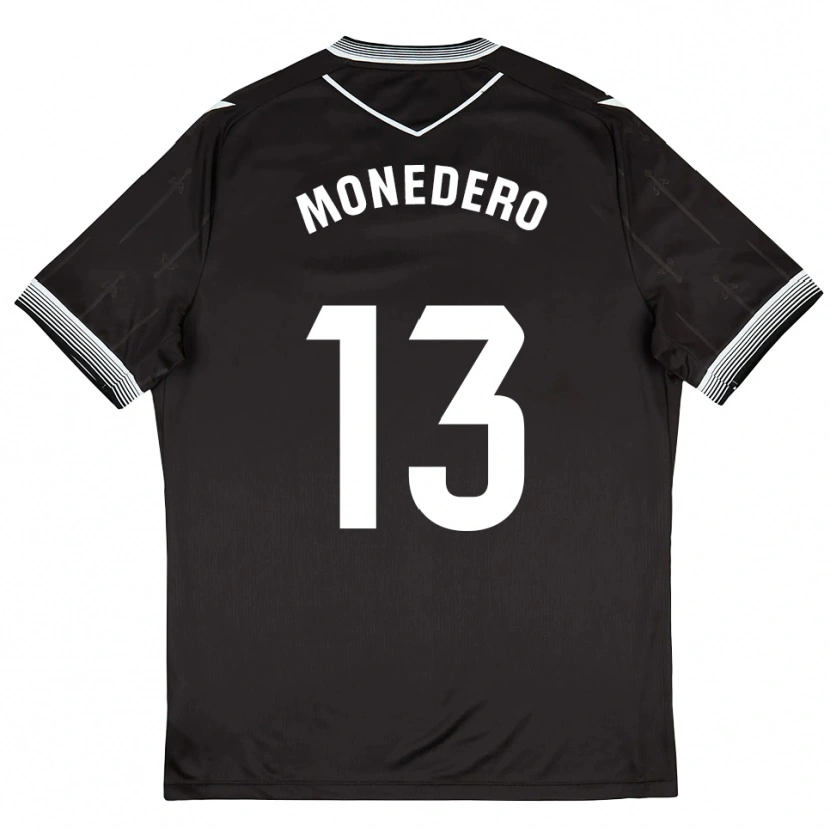 Danxen Pánské Marc Monedero #13 Černá Bílá Daleko Hráčské Dresy 2025/26 Dres
