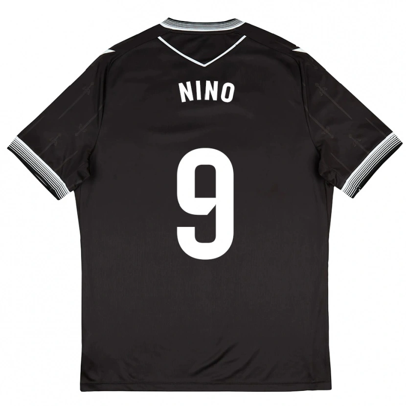 Danxen Pánské Fer Niño #9 Černá Bílá Daleko Hráčské Dresy 2025/26 Dres