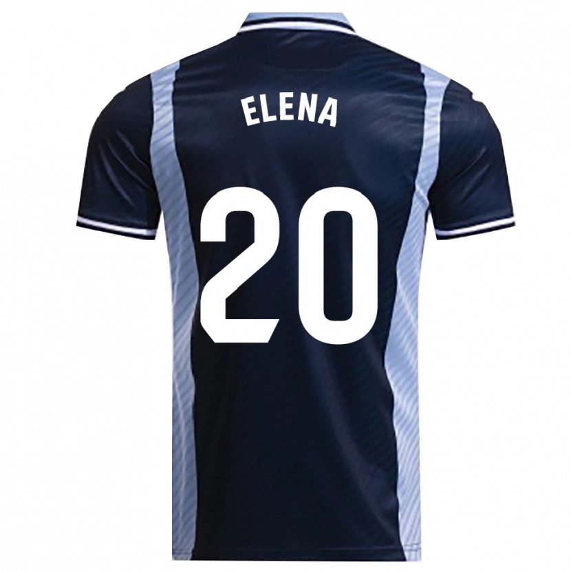 Danxen Pánské Elena Lozano Gallego #20 Tmavě Modrá Nebesky Modrá Daleko Hráčské Dresy 2025/26 Dres