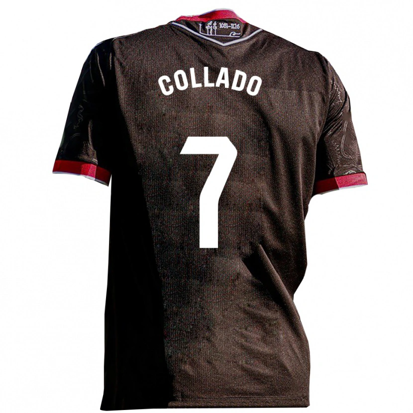 Danxen Pánské Diego Collado #7 Černá Červená Daleko Hráčské Dresy 2025/26 Dres