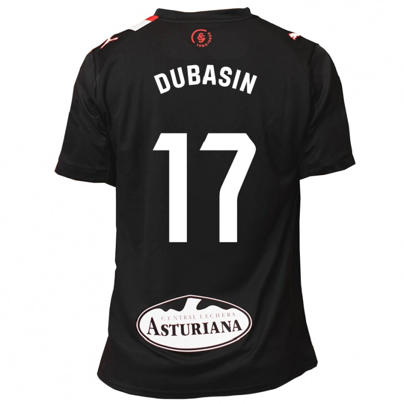 Danxen Pánské Jonathan Dubasin #17 Černá Bílá Daleko Hráčské Dresy 2025/26 Dres