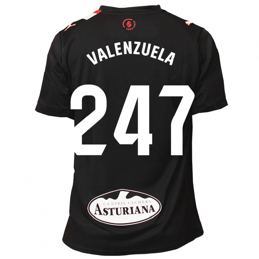 Danxen Pánské Sebastián Valenzuela #247 Černá Bílá Daleko Hráčské Dresy 2025/26 Dres