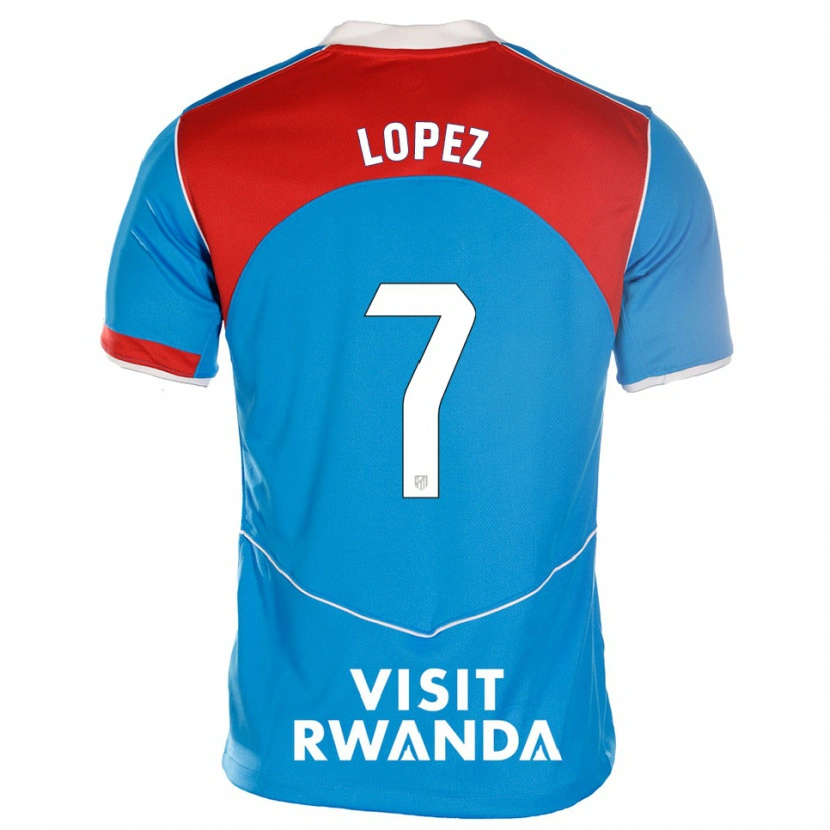 Danxen Pánské Maitane Lopez #7 Modrá Bílá Třetí Hráčské Dresy 2025/26 Dres