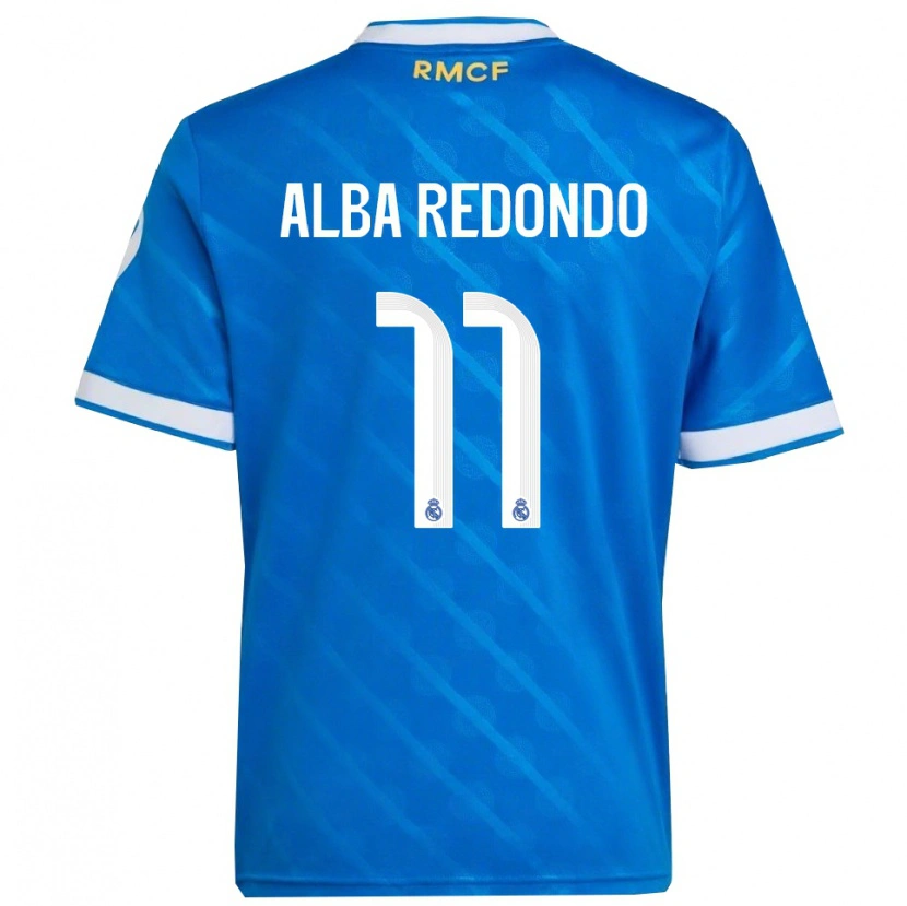 Danxen Pánské Alba Redondo #11 Modrá Bílá Třetí Hráčské Dresy 2025/26 Dres