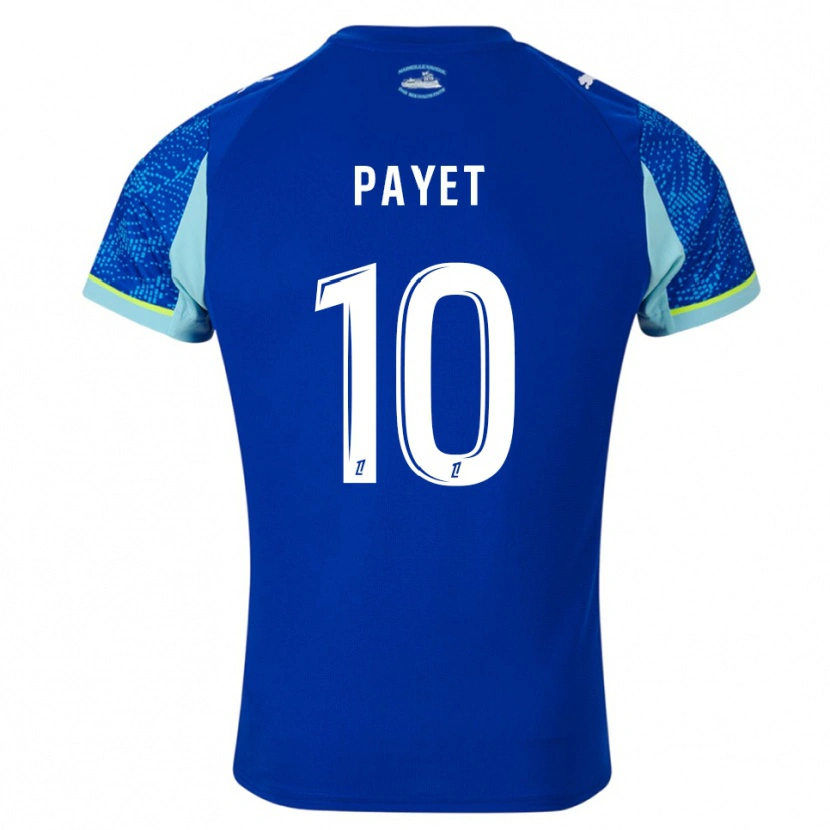 Danxen Pánské Dimitri Payet #10 Nebesky Modrá Bílá Třetí Hráčské Dresy 2025/26 Dres