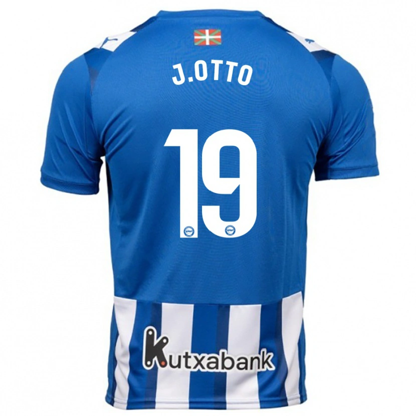 Danxen Dámské Jonny Otto #19 Modrá Bílá Domů Hráčské Dresy 2025/26 Dres