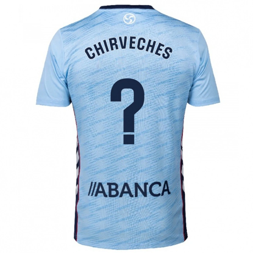 Danxen Dámské Raúl Chirveches #0 Nebesky Modrá Červená Domů Hráčské Dresy 2025/26 Dres