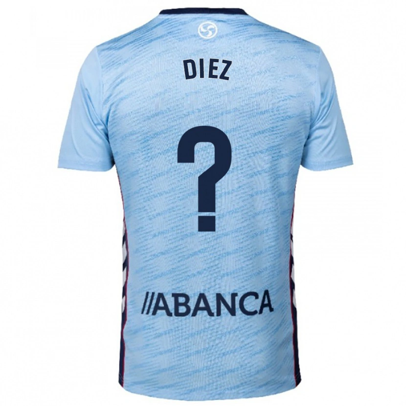 Danxen Dámské Sergio Diez #0 Nebesky Modrá Červená Domů Hráčské Dresy 2025/26 Dres