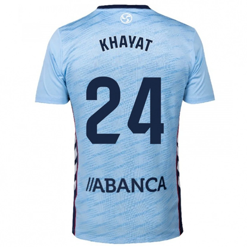 Danxen Dámské Anthony Khayat #24 Nebesky Modrá Červená Domů Hráčské Dresy 2025/26 Dres