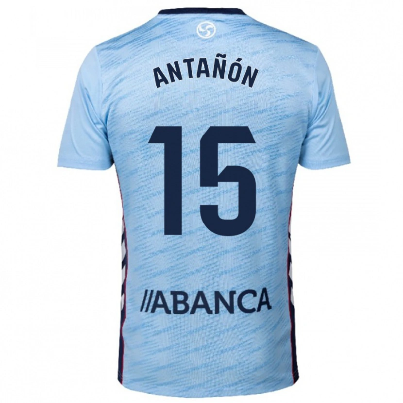 Danxen Dámské Andrés Antañón #15 Nebesky Modrá Červená Domů Hráčské Dresy 2025/26 Dres