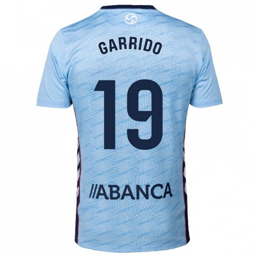 Danxen Dámské Manu Garrido #19 Nebesky Modrá Červená Domů Hráčské Dresy 2025/26 Dres