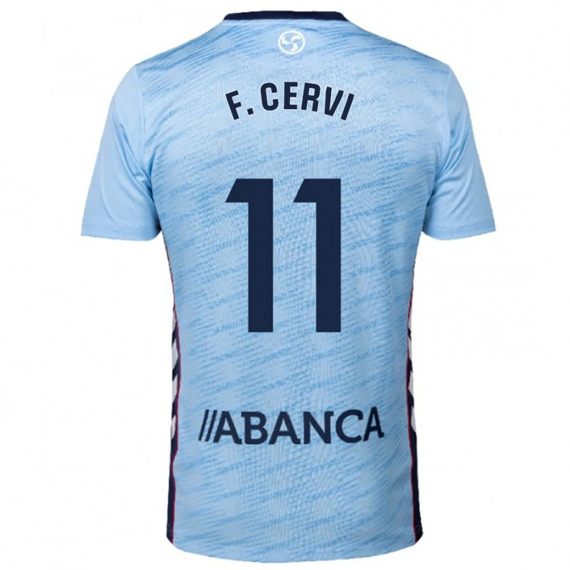 Danxen Dámské Franco Cervi #11 Nebesky Modrá Červená Domů Hráčské Dresy 2025/26 Dres