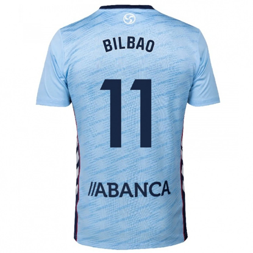 Danxen Dámské Luis Bilbao #11 Nebesky Modrá Červená Domů Hráčské Dresy 2025/26 Dres