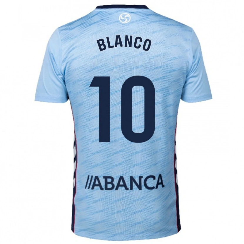 Danxen Dámské Raul Blanco #10 Nebesky Modrá Červená Domů Hráčské Dresy 2025/26 Dres