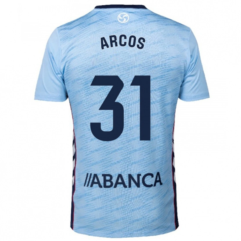Danxen Dámské Ángel Arcos #31 Nebesky Modrá Červená Domů Hráčské Dresy 2025/26 Dres