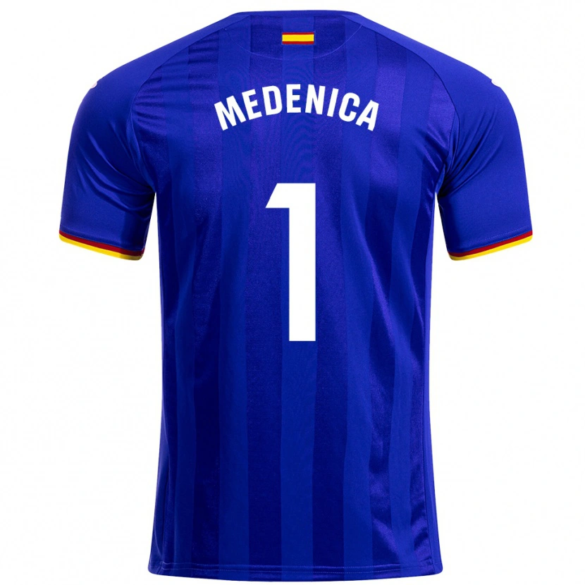 Danxen Dámské Djordjije Medenica #1 Modrá Červená Žlutá Domů Hráčské Dresy 2025/26 Dres