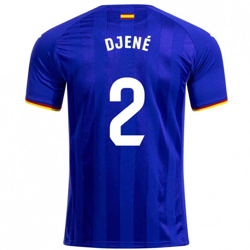 Danxen Dámské Djené #2 Modrá Červená Žlutá Domů Hráčské Dresy 2025/26 Dres