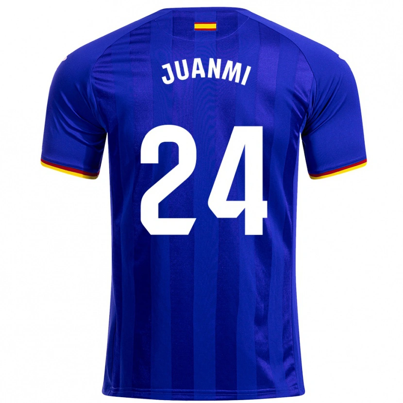 Danxen Dámské Juanmi #24 Modrá Červená Žlutá Domů Hráčské Dresy 2025/26 Dres