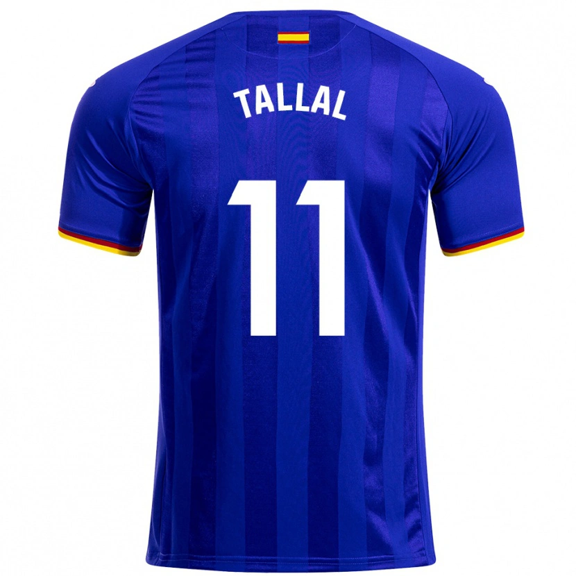 Danxen Dámské Yassin Tallal #11 Modrá Červená Žlutá Domů Hráčské Dresy 2025/26 Dres