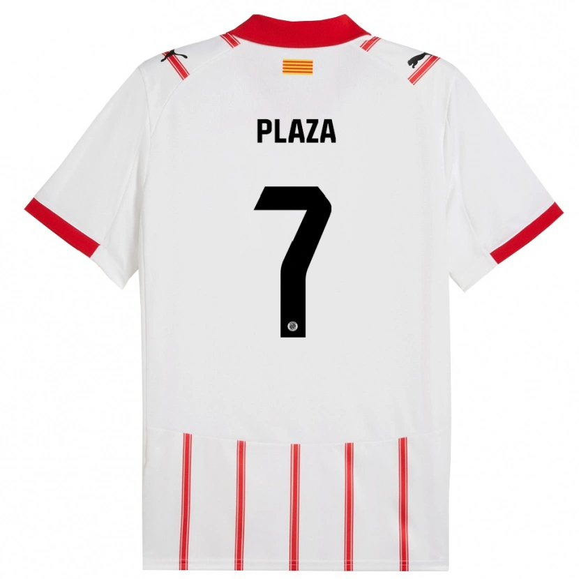 Danxen Dámské Nacho Plaza #7 Bílá Červená Domů Hráčské Dresy 2025/26 Dres