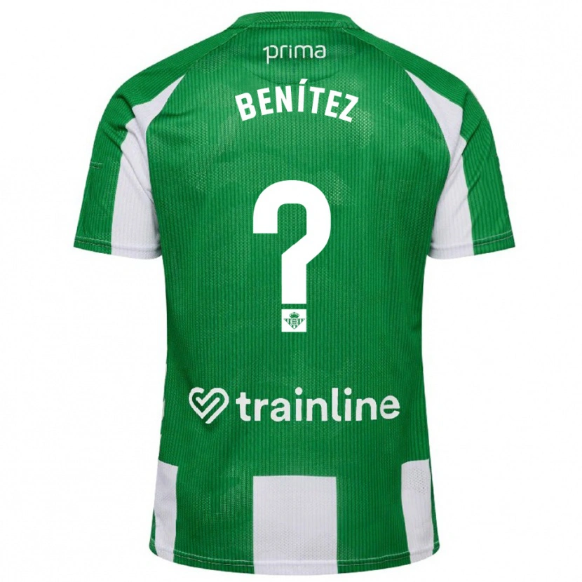 Danxen Dámské David Benítez #0 Zelená Bílá Domů Hráčské Dresy 2025/26 Dres