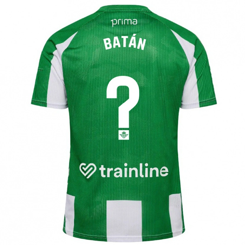 Danxen Dámské Fran Batán #0 Zelená Bílá Domů Hráčské Dresy 2025/26 Dres