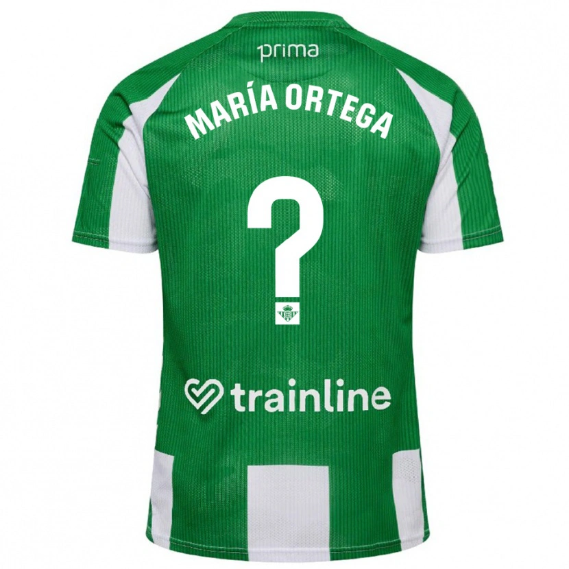 Danxen Dámské José María Ortega #0 Zelená Bílá Domů Hráčské Dresy 2025/26 Dres