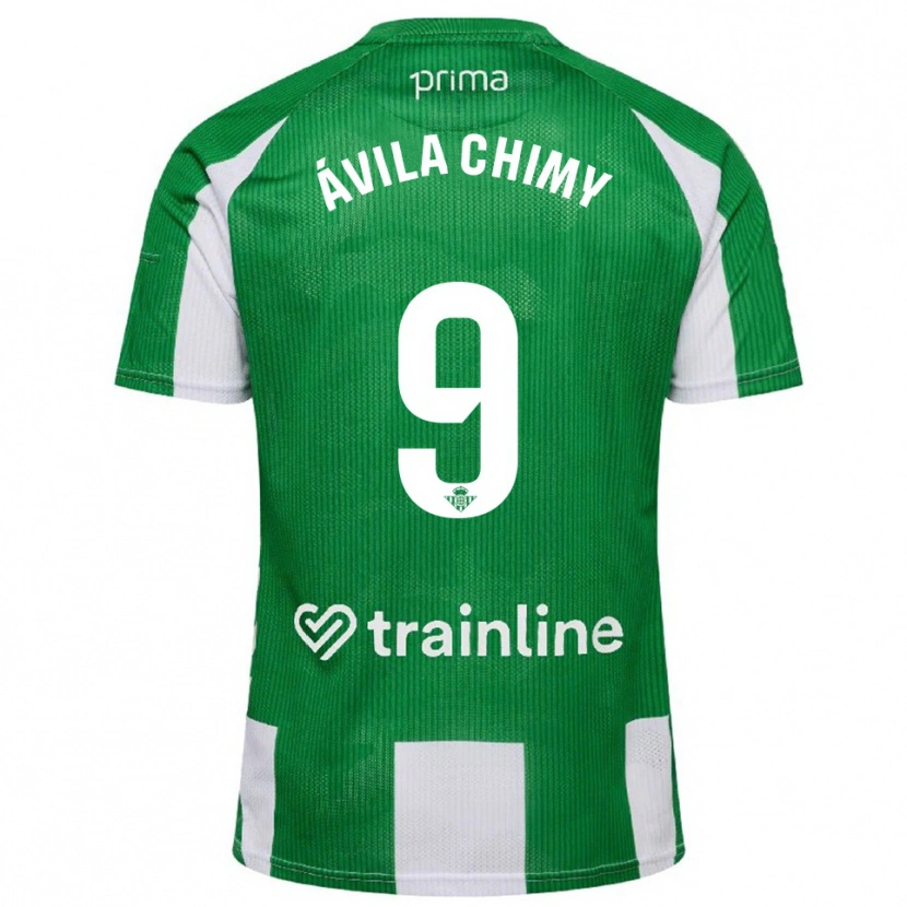 Danxen Dámské Chimy Ávila #9 Zelená Bílá Domů Hráčské Dresy 2025/26 Dres